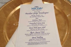 Dinner menu